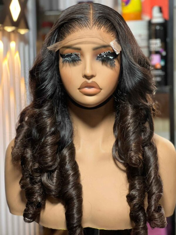 22" LAYERED 2 TONE BOUNCY